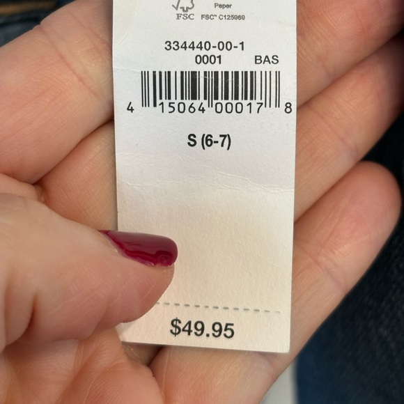 NWT Kids GAP Softest Denim Jacket. Size 6-7. - Picture 6 of 6